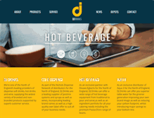 Tablet Screenshot of djdrinks.co.uk